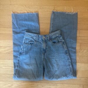 Holllister high-rise baggy jeans